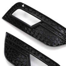Cornici Fari Fendinebbia Stile RS4 Nero Lucido Audi A4 B8.5 13-16 - foto 7