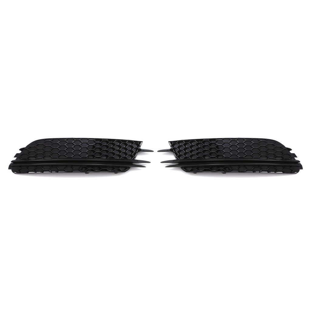 Griglia Anteriore a Nido d'Ape con Cornici Stile RS6 Nero Lucido Audi A6 C7 11-15 - foto 2