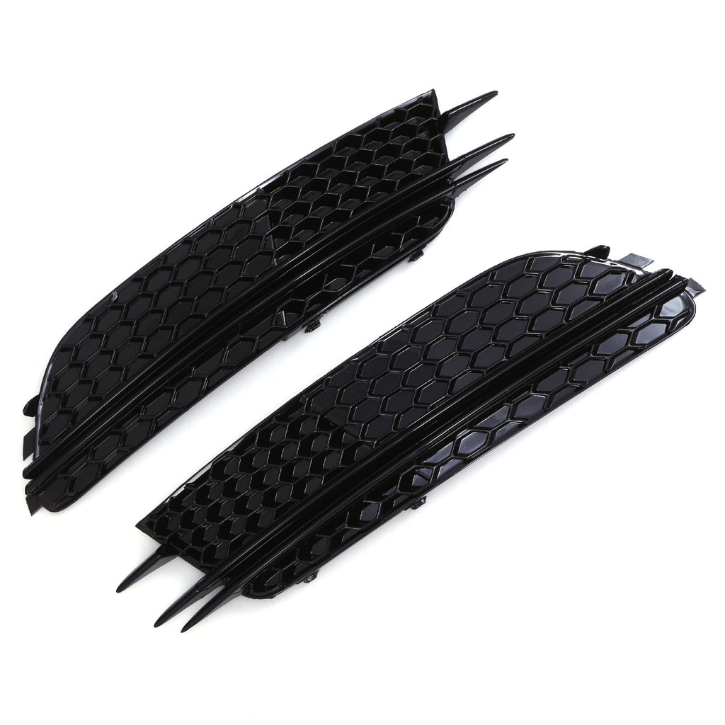 Cornici Fari Fendinebbia Stile RS6 Nero Lucido Audi A6 C7 4G 11-18 - foto 5