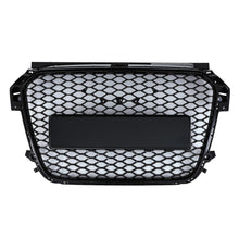 Griglia RS1 con Logo e Badge Cromato Nero Audi A1 8X Pre-Facelift 10-15 - foto 2