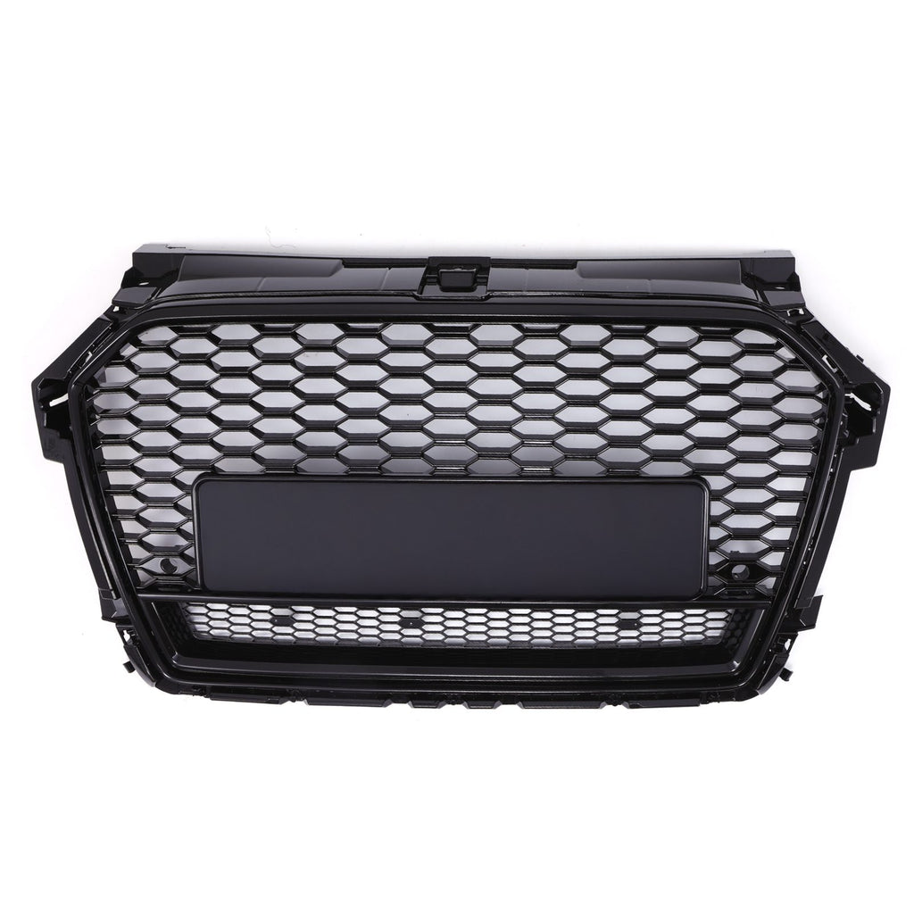 Griglia RS1 Quattro Badgeless Nero Audi A1 8X Facelift 15-18 - foto 2