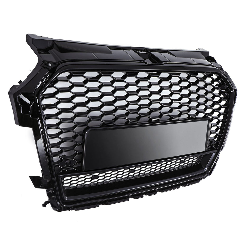 Griglia RS1 Quattro Badgeless Nero Audi A1 8X Facelift 15-18 - foto 3