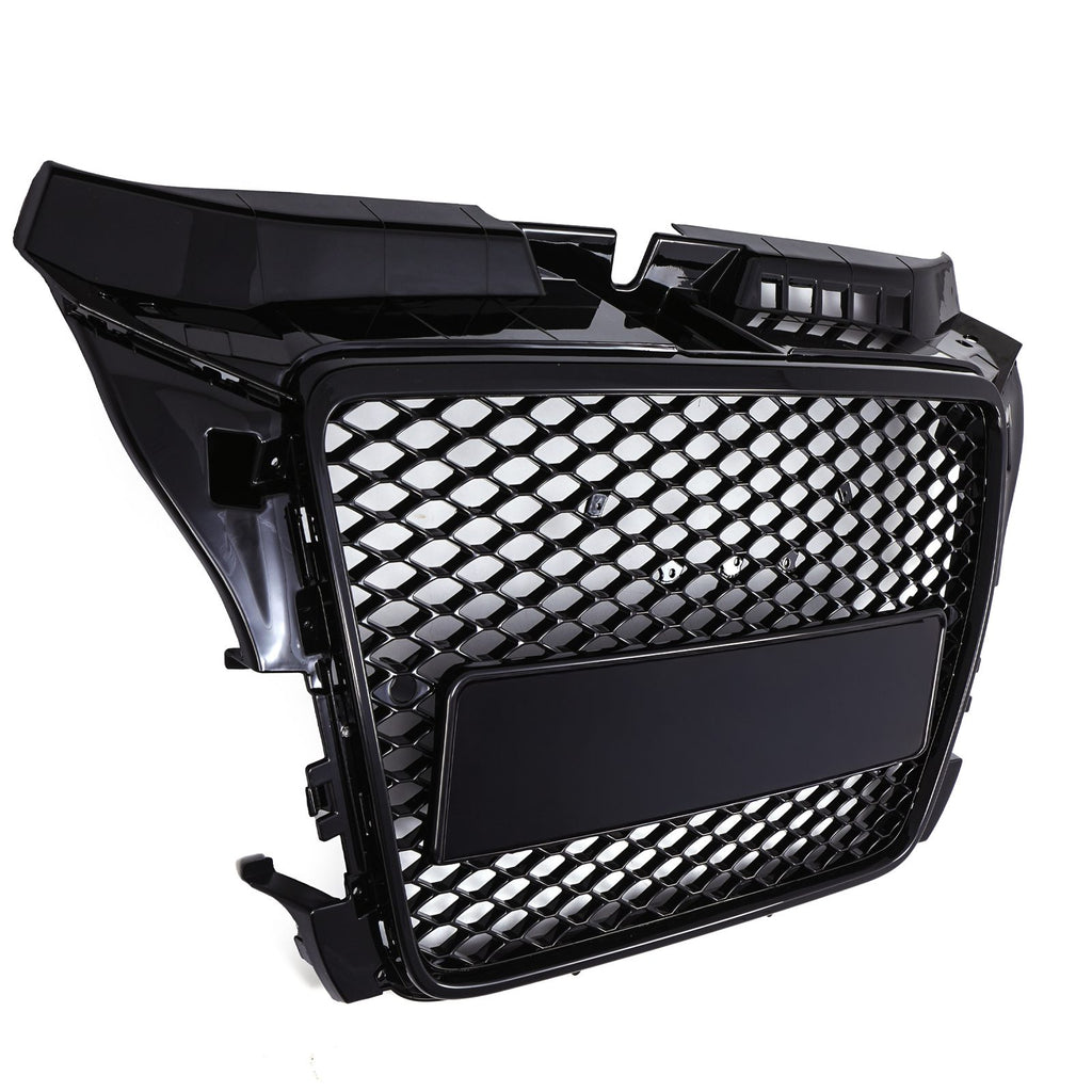 Griglia Anteriore Stile RS3 Nero Lucido Audi A3 8P Facelift 08-12 - foto 4