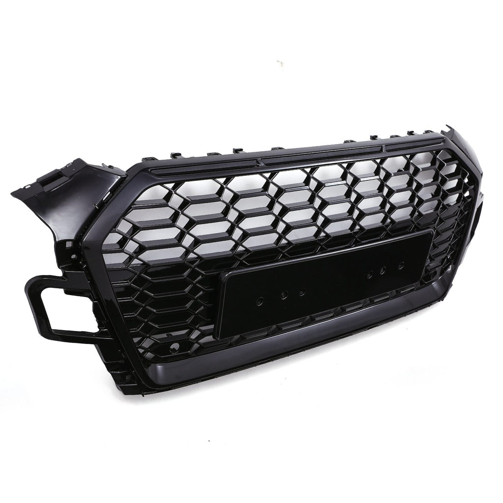 Griglia Anteriore Stile RS5 Senza Logo Nero Lucido Audi A5 B9.5 Facelift 20-24 - foto 4
