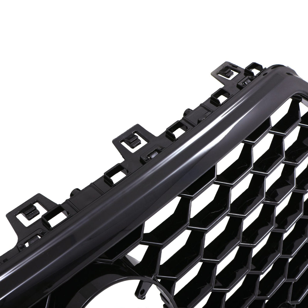 Griglia Anteriore Stile RS7 con Logo Nero Lucido Audi A7 / S7 4G8 Facelift 15-18 - foto 4