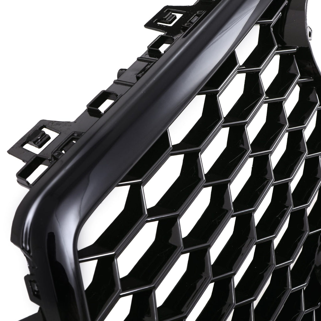 Griglia Anteriore Stile RS7 con Logo Nero Lucido Audi A7 / S7 4G8 Facelift 15-18 - foto 5