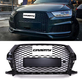 Griglia Anteriore Stile RSQ3 con Logo Nero Lucido Audi Q3 8U Facelift 15-18