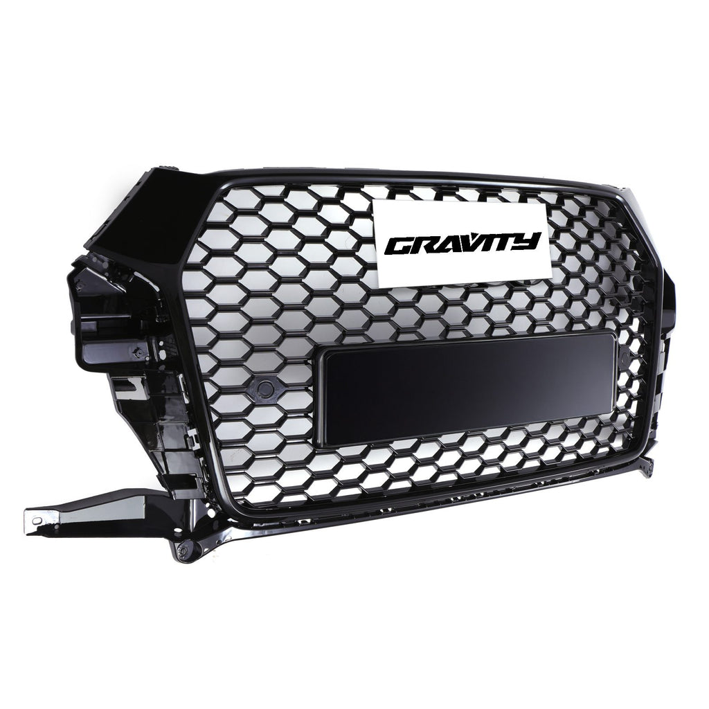 Griglia Anteriore Stile RSQ3 con Logo Nero Lucido Audi Q3 8U Facelift 15-18 - foto 3