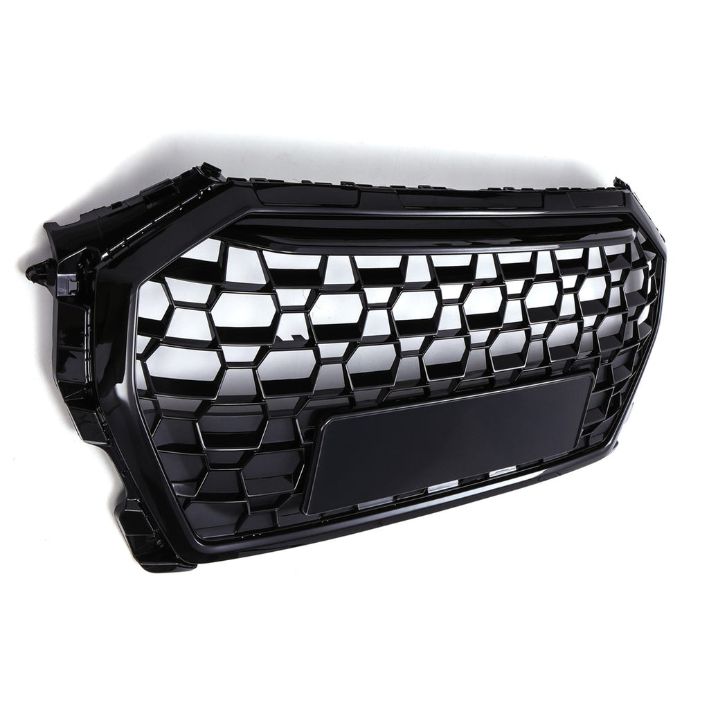 Griglia Anteriore Stile RSQ3 Senza Logo Nero Lucido Audi Q3 Gen2 F3 19-25 - foto 3