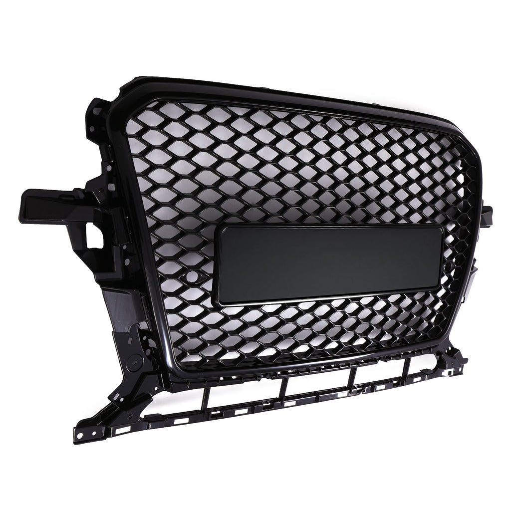 Griglia Anteriore Stile SQ5 Senza Logo Nero Lucido Audi Q5 8R Facelift 13-17 - foto 2