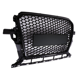 Griglia Anteriore Stile SQ5 Senza Logo Nero Lucido Audi Q5 8R Facelift 13-17 - foto 2