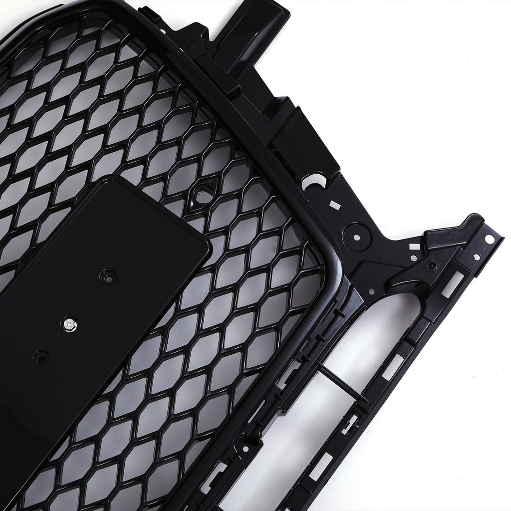 Griglia Anteriore Stile SQ5 Senza Logo Nero Lucido Audi Q5 8R Facelift 13-17 - foto 6