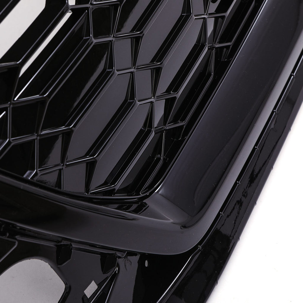 Griglia Anteriore Senza Stemma Stile SQ5 Nera Lucida Audi Q5 FY 21-24 - foto 4