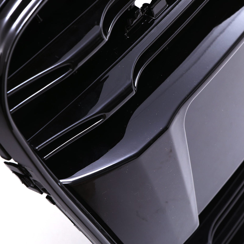 Griglia Anteriore Stile TTS con Logo Nero Lucido Audi TT MK2 8J 06-14 - foto 3