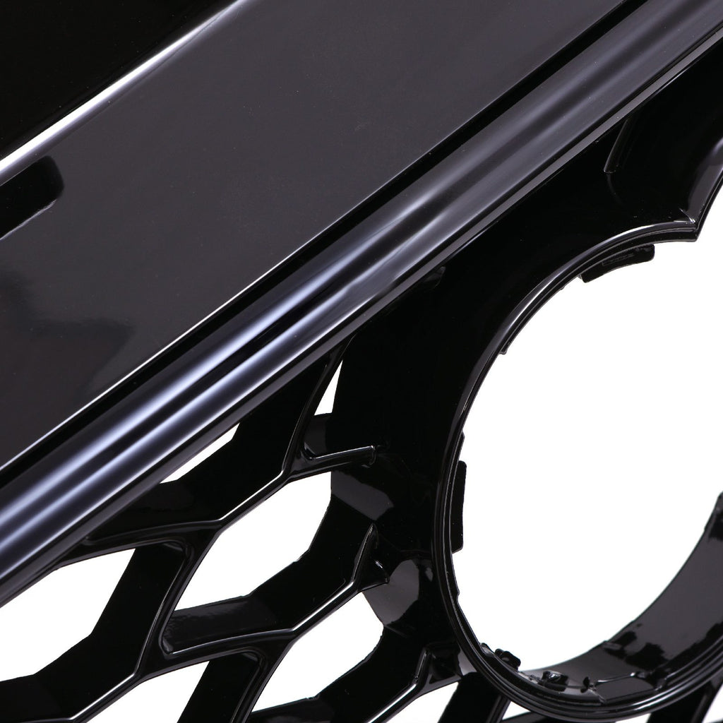 Griglia Anteriore Stile TTRS con Logo Nero Lucido Audi TT MK2 8J 06-14 - foto 5
