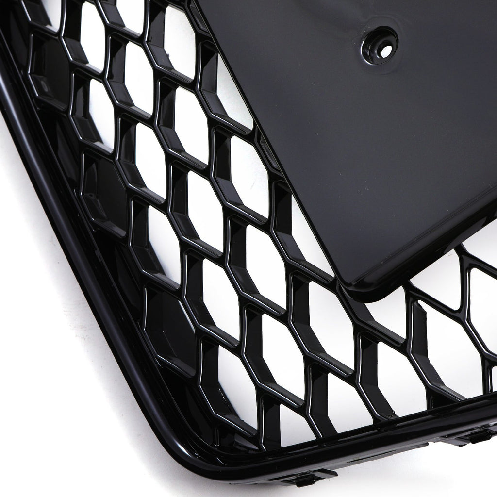 Griglia Anteriore Stile TTRS con Logo Nero Lucido Audi TT MK2 8J 06-14 - foto 9