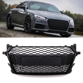 Griglia Anteriore Stile TTRS Nera Lucida Audi TT TTS 8S 14-19