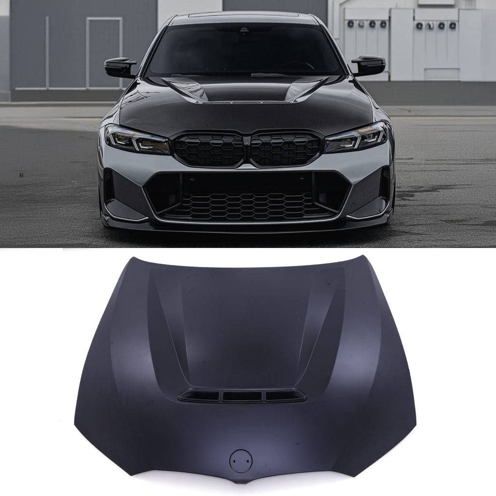 Cofano In Primer Ventilato Stile M3 CS BMW Serie 3 G20 19+