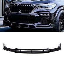 Splitter Anteriore Stile M Performance Nero Lucido BMW X6 G06 19-23