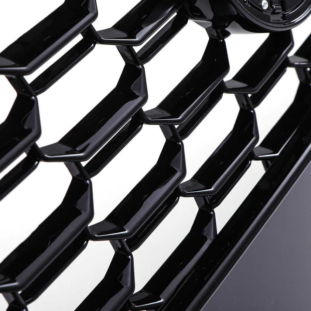 Griglia Anteriore a Nido d'Ape Stile RS3 Nero Lucido Audi A3 8V Facelift 17-20 - foto 5