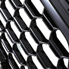 Griglia Anteriore a Nido d'Ape Stile RS4 Nero Lucido Audi A4 B9 17-20 - foto 5