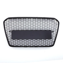 Griglia Anteriore a Nido d'Ape Stile RS5 Senza Logo Nero Opaco Audi A5 B8.5 8T 12-16 - foto 6