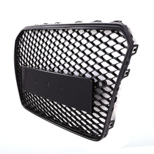 Griglia Anteriore a Nido d'Ape Stile RS5 Senza Logo Nero Opaco Audi A5 B8.5 8T 12-16 - foto 2
