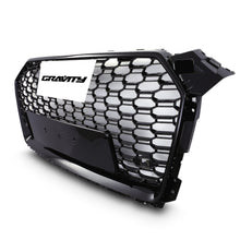 Griglia Anteriore a Nido d'Ape Stile RS5 Nero Lucido Audi A5 B9 F5 17-20 - foto 5