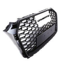 Griglia Anteriore a Nido d'Ape Stile RS5 Nero Lucido Audi A5 B9 F5 17-20 - foto 6
