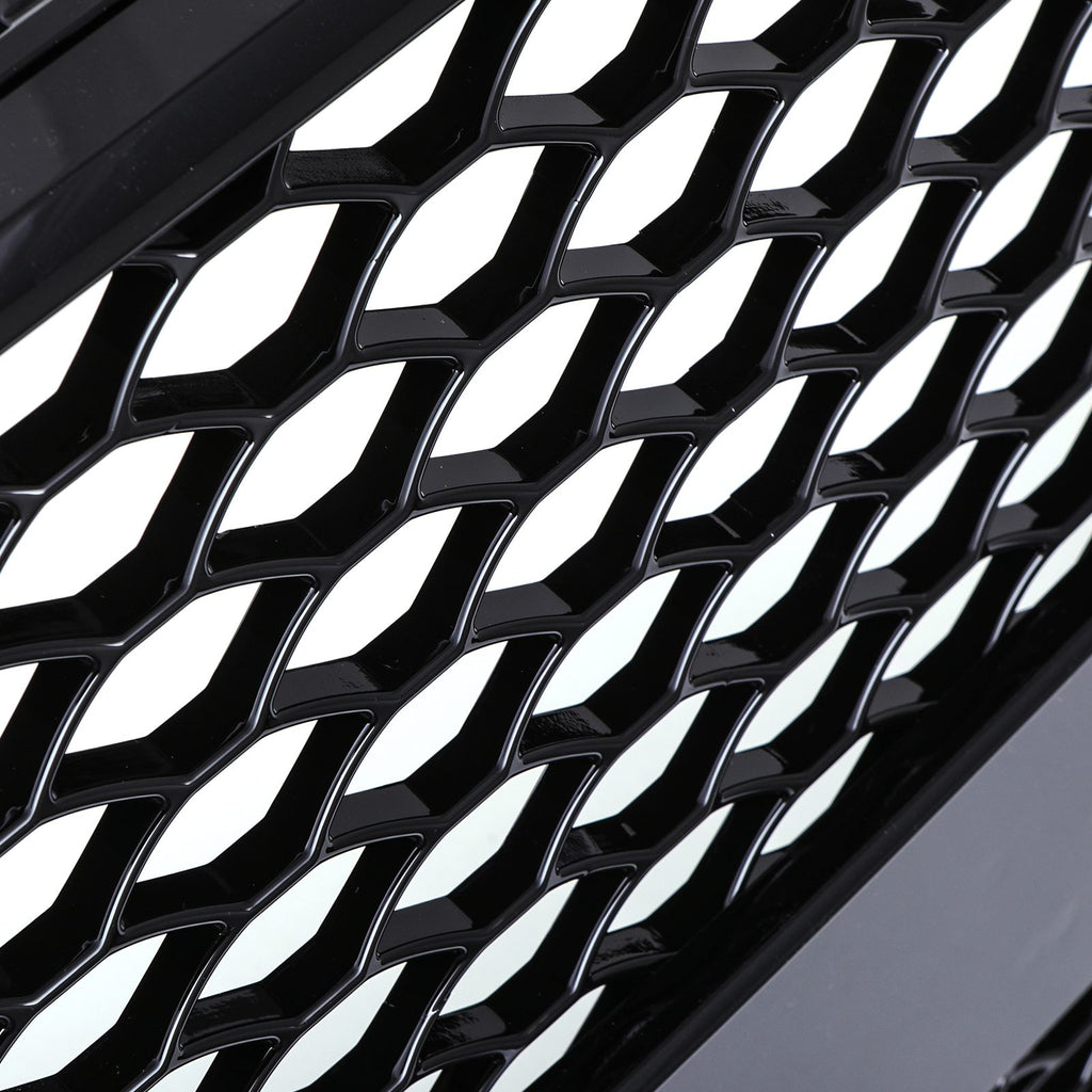 Griglia Anteriore a Nido d'Ape Stile RS3 Senza Logo Nero Lucido Audi A3 8V 13-16 - foto 5