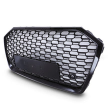 Griglia Anteriore a Nido d'Ape Stile RS6 Nero Lucido Audi A6 C8 19-24 - foto 2