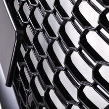 Griglia Anteriore a Nido d'Ape Stile RS6 Nero Lucido Audi A6 C8 19-24 - foto 5