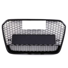 Griglia Anteriore a Nido d'Ape con Cornici Stile RS6 Nero Lucido Audi A6 C7 11-15 - foto 10