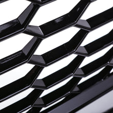 Griglia Anteriore a Nido d'Ape Stile RS6 Senza Logo Nero Lucido Audi A6 C7.5 16-18 - foto 5
