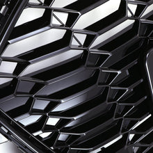 Griglia Anteriore a Nido d'Ape Stile RS4 Nero Lucido Audi A4 B9.5 2021+ - foto 7