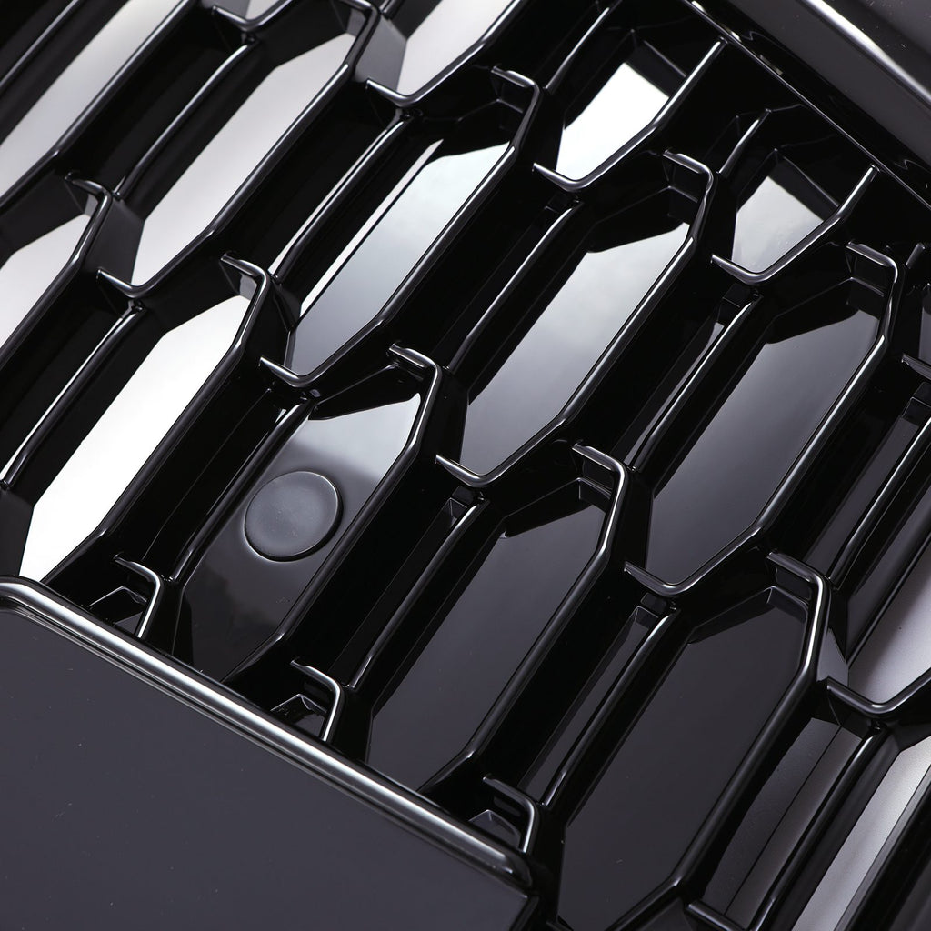 Griglia Anteriore a Nido d'Ape Stile RSQ5 Nero Lucido Audi Q5 FY 17-20 - foto 5