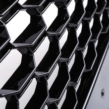 Griglia Anteriore a Nido d'Ape Stile RSQ5 Nero Lucido Audi Q5 FY 17-20 - foto 6