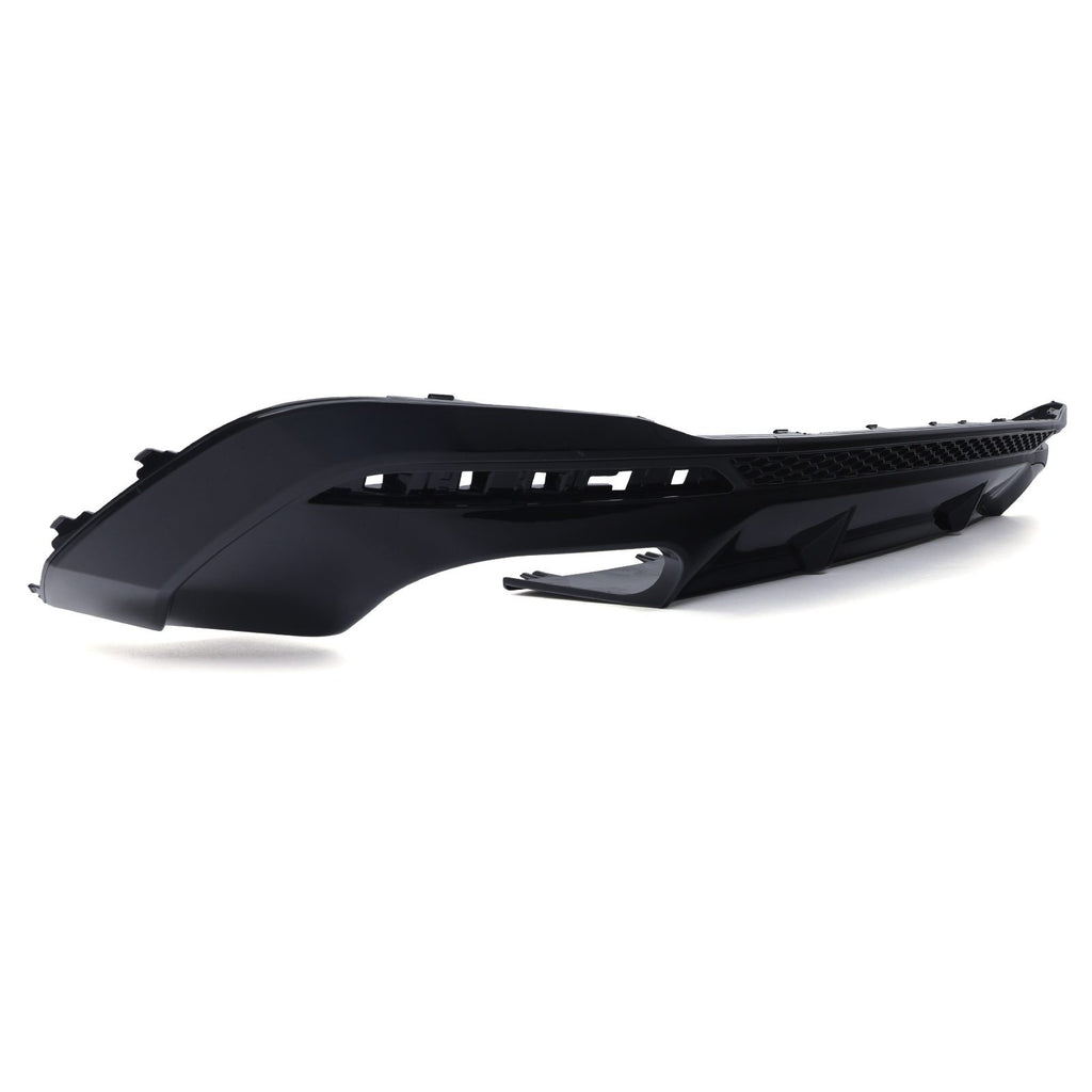 Diffusore Posteriore Stile S4 Nero Lucido Audi A4 B9.5 2021+ - foto 3