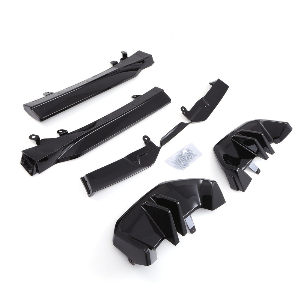 Kit Aero Completo Nero Lucido BMW Serie 5 G60 Berlina dal 2024 - foto 3
