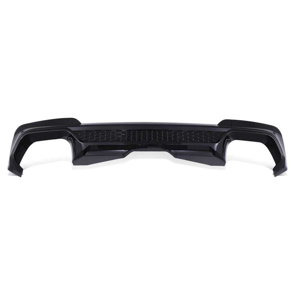 Diffusore Posteriore Stile X3M Doppia Uscita Nero Lucido BMW X3 G01 Pre-LCI 18-21 - foto 2