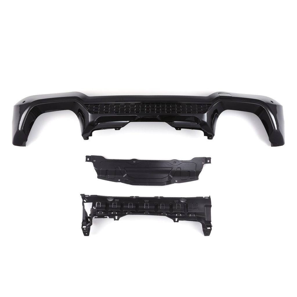 Diffusore Posteriore Stile X3M Nero Lucido BMW X3 LCI G01 21+ - foto 3