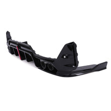 Diffusore Posteriore Nero Lucido Fanale Pioggia Quadrupla Uscita BMW Serie 3 G20 LCI 22+ - foto 3