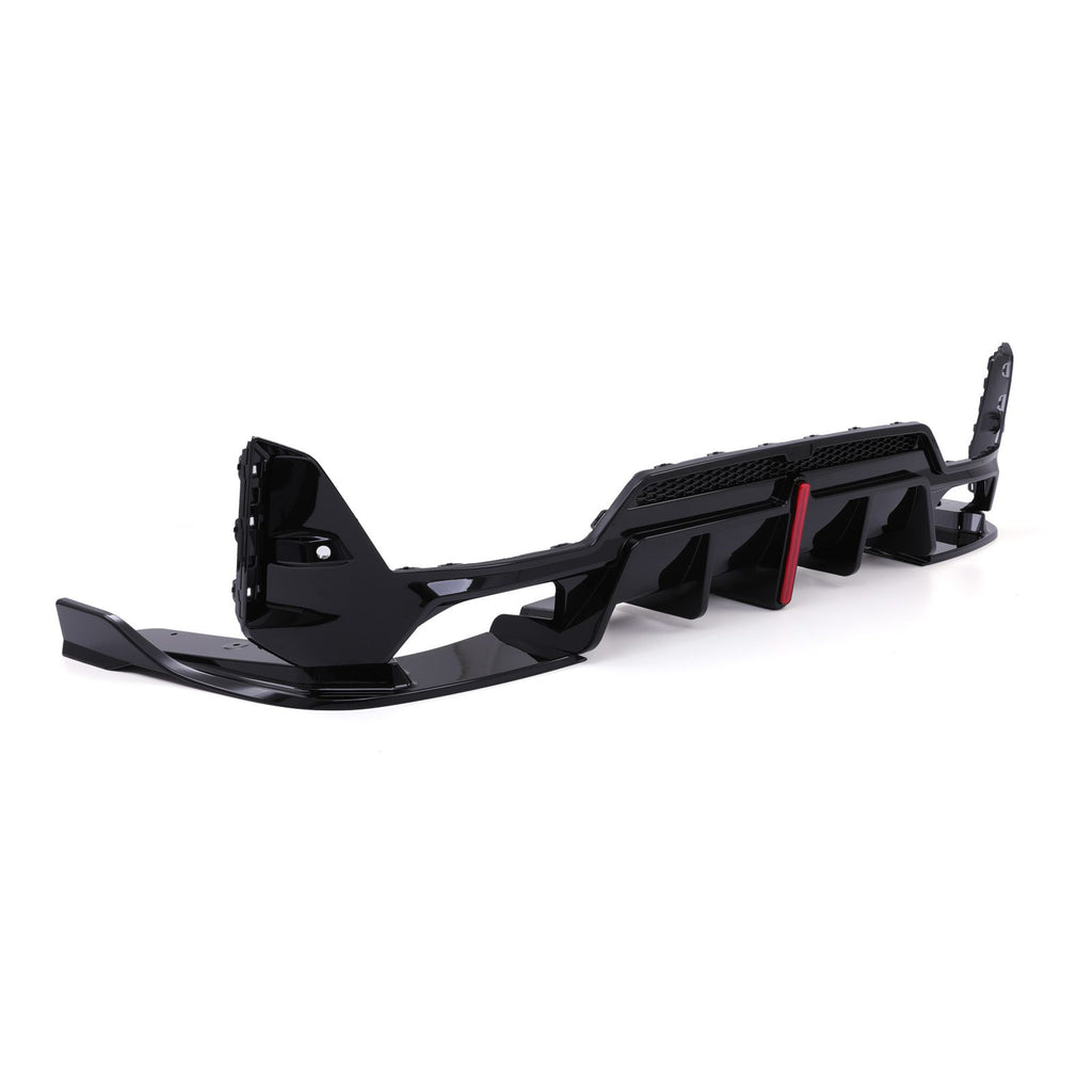 Diffusore Posteriore Nero Lucido con Fanale Pioggia LED BMW Serie 3 G20 LCI 22+ - foto 3