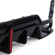 Diffusore Posteriore Nero Lucido Fanale Pioggia Quadrupla Uscita BMW Serie 3 G20 LCI 22+ - foto 7