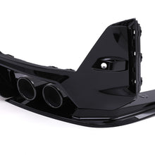 Diffusore Posteriore Nero Lucido Fanale Pioggia Quadrupla Uscita BMW Serie 3 G20 LCI 22+ - foto 8
