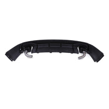 Diffusore Posteriore Nero Lucido Quadrupla Uscita Stile SQ5 Audi Q5 S-Line FY 17-20 - foto 7