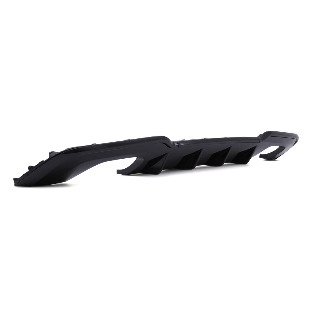 Diffusore Posteriore Nero Lucido Stile RS3 Audi A3 S-Line 8V 17-20