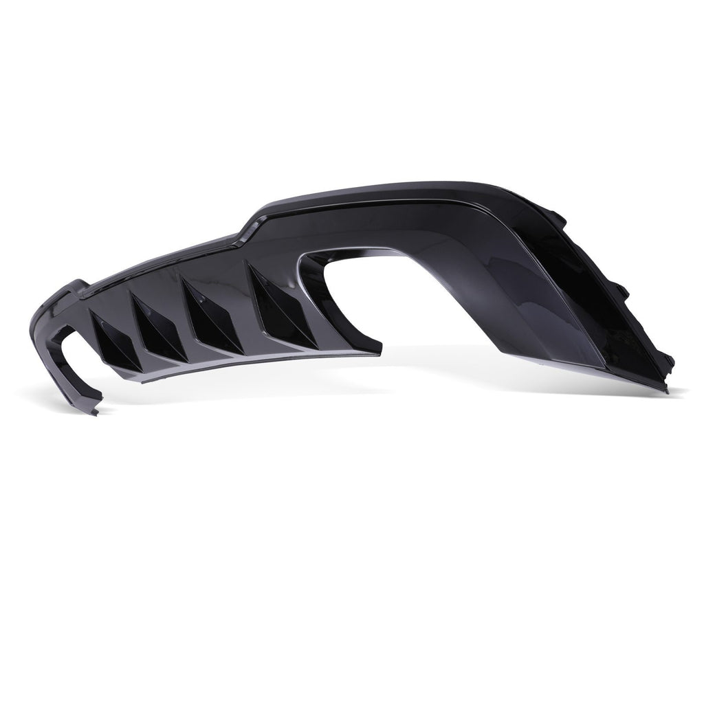 Diffusore Posteriore Nero Lucido Stile RS3 Audi A3 S-Line 8V 17-20 - foto 3