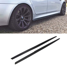 Estensioni Minigonne Nero Lucido BMW Serie 5 E61 Touring LCI 2007-2010 - foto 2