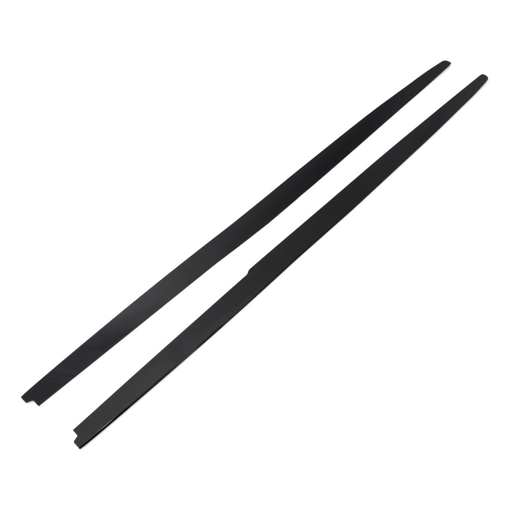 Estensioni Minigonne Nero Lucido BMW Serie 5 E60 Berlina LCI 2007-2010 - foto 2